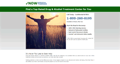 Desktop Screenshot of nowaddictiontreatment.com